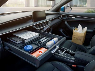 Das einfachste Prinzip für ein immer aufgeräumtes Auto-Handschuchfach ohne Aufwand