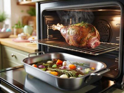 Der einfache Weg zum perfekten Lammbraten: Keine Fettspritzer mehr im Backofen