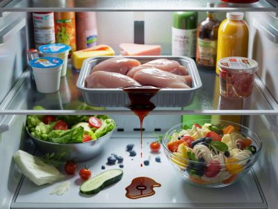 Der gefährliche Kühlschrankfehler: Wie Salmonellen auf Salat und Co. gelangen