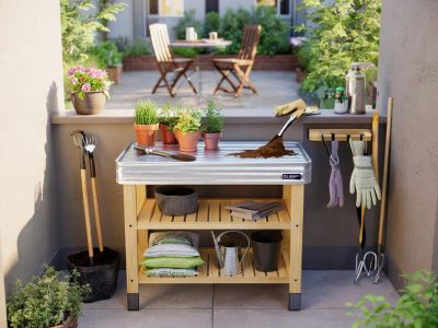 Der Lidl-Gartentisch für 39,99 Euro: Das perfekte Möbel für winzige Höfe