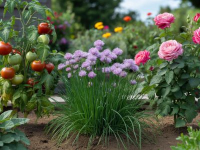 Der Schnittlauch-Trick: 13 Pflanzen, die Tomaten und Rosen schützen