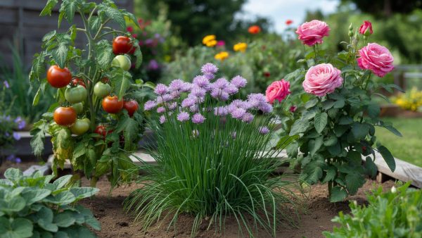 Der Schnittlauch-Trick: 13 Pflanzen, die Tomaten und Rosen schützen