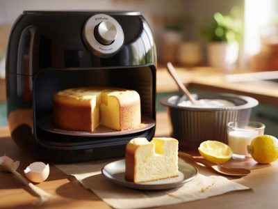 Der ultimative Airfryer-Trick: Wie du im Handumdrehen einen fluffigen Joghurtkuchen ohne Backofen zubereitest