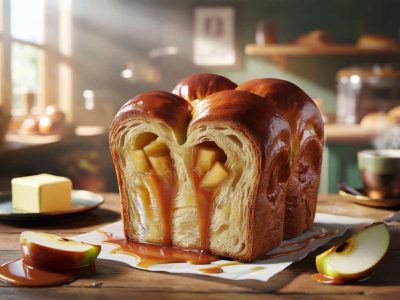 Diese Apfel-Karamell-Brioche schmeckt wie frisch vom Lieblingsbäcker
