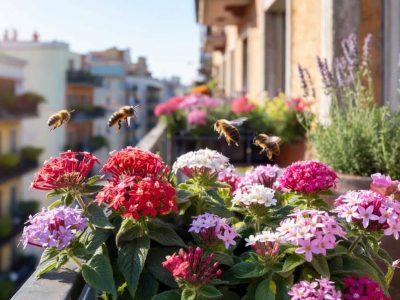 Diese einfache Balkon-Blume lockt ab Frühling massenhaft Bienen an