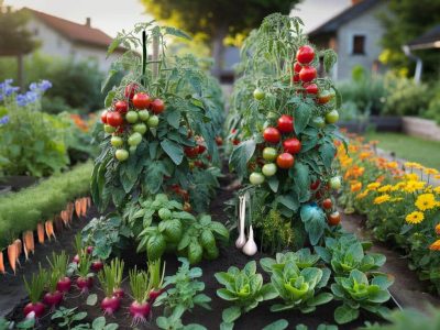 Diese Nachbarn lassen Tomaten im Garten sichtbar besser wachsen