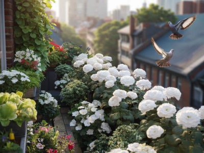Diese unscheinbare Blüte vertreibt Tauben aus Garten und Balkon