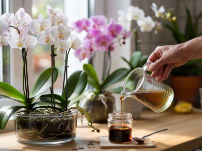 Dieser Küchen-Trick lässt Ihre Orchideen wieder üppig aufblühen