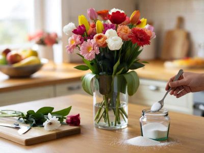 Dieses Geheimnis aus der Küche lässt Ihre Schnittblumen viel länger frisch bleiben