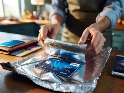 Einfacher Alu-Trick: So schützen Sie Ihre Bankkarte vor Datendieben
