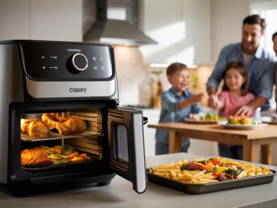 Familien-Favorit für die Küche: Cosori Airfryer 10L Twinfry mit 27% Rabatt