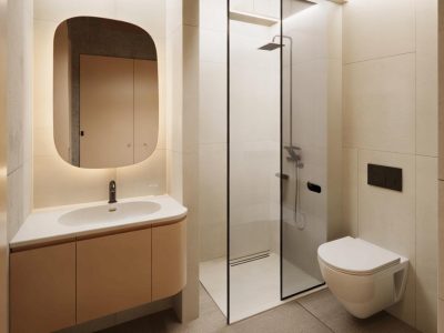 From Demolition Candidate to Design Highlight: How a Mini Bathroom Became a Luxury Niche