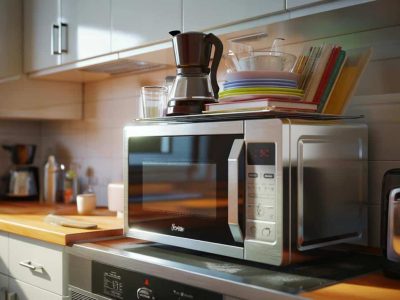 Gefährliches Küchentreiben: Warum nichts auf der Mikrowelle abgestellt werden sollte