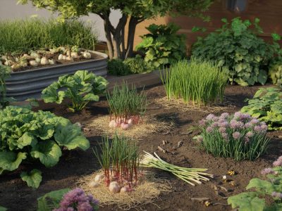 Gemüse, die von selbst wiederkommen: Wie Ihr Garten fast autonom wird