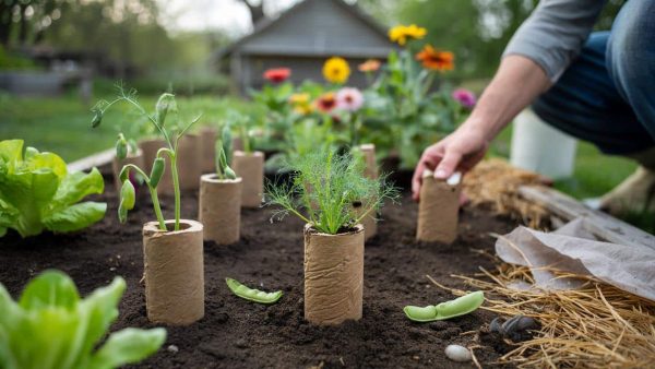Geniale Garten-Idee: Wie Klopapierrollen deine zarten Aussaaten retten