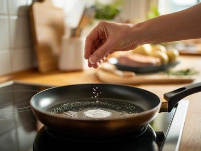 Genius 1-Cent Trick: How a Pinch-Trick Stops Hot Oil Splatters