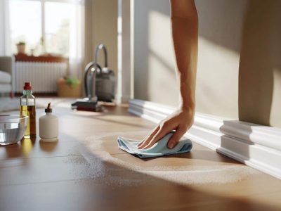 Genius Cleaning Trick: A Kitchen Staple Keeps Baseboards Dust-Free for Weeks