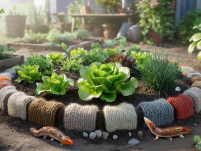 Genius Garden Idea: How Old Wool Sweaters Can Protect Salad Beds from Slugs