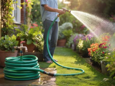 Ingenious Garden Hack: This Hose Triples in Length Under Pressure