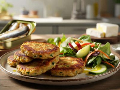 Knusprige Sardinen-Puffer: Ein leichtes Protein-Rezept für den Feierabend