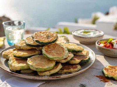Knusprige Zucchini-Häppchen wie in Griechenland: Das heimliche Star-Rezept für jedes Sommer-Aperitif