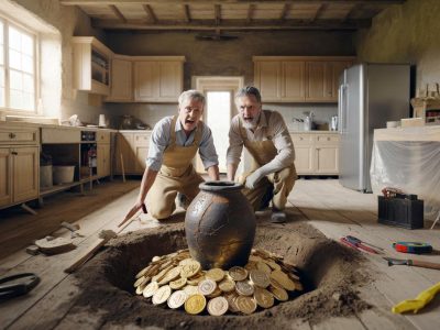 Küchensanierung: Ehepaar entdeckt 70.000-Euro-Münzschatz