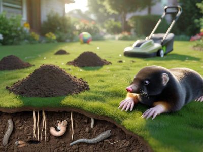 Maulwürfe im Garten: Warum blinde Vertreibung Ihrer Wiese schadet