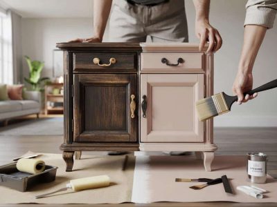 Mit ein paar Pinselstrichen: So wird Omas Schrank zum Designstück