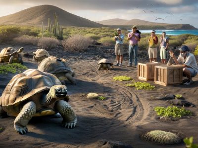 Nach 180 Jahren: Riesenschildkröten kehren spektakulär auf die Galápagos-Inseln zurück
