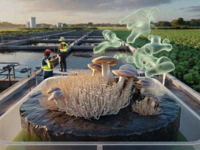 Pilze als biologische Helfer: Wie “Weiße Fäule” Klärschlamm von Medikamentenresten befreit