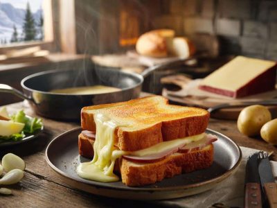 Raclette Toast aus der Pfanne: Ein 15-Minuten-Rezept für eiskalte Abende
