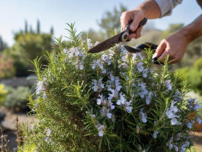 Schneiden Sie Rosmarin im März: Diese Höhe bringt endlose Blüten
