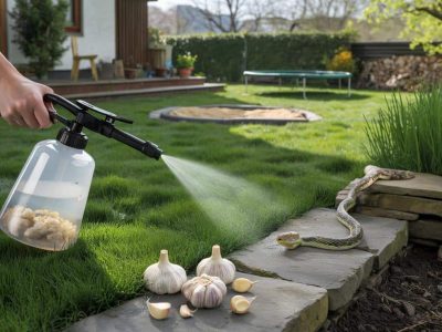 Snakes in the Garden: How This Garlic Trick Barrier Keeps the Lawn Safe
