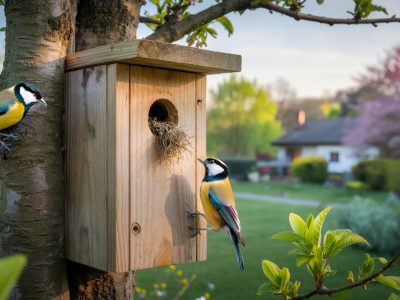 So locken Sie Meisen in den Nistkasten im eigenen Garten