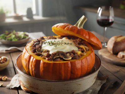 TV Chef Norbert Tarayre reveals his best recipe for stuffed Hokkaido pumpkin