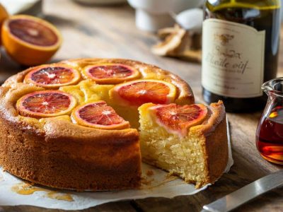 Unter der goldenen Kruste: Warum dieses Orangenkuchen-Rezept Butter überflüssig macht
