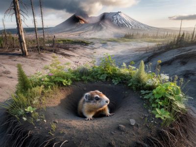 Verwüstete Landschaft, plötzlich grün: Wie eine Maus 40.000 Pflanzen zurückbrachte