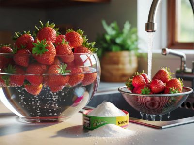 Warum es riskant ist, Erdbeeren schnell abzuspülen