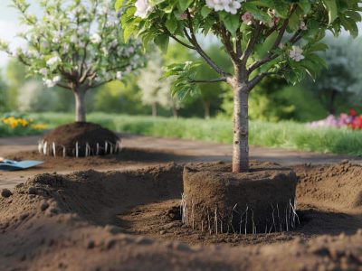 Warum Ihr Obstbaum nie blüht: Dieser Bereich am Stamm darf niemals begraben werden