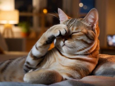 Warum Katzen die Pfoten vor den Augen schlafen – die tiefere Bedeutung