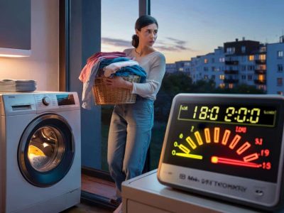 Waschen zur Unzeit: Warum Stromspitzen zwischen 8 und 20 Uhr richtig teuer werden