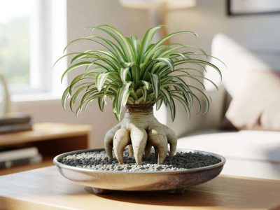 Wie du in nur Monaten aus deiner Grünlilie einen Mini-Bonsai züchtest