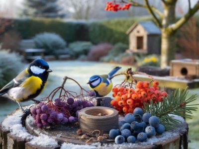 Wie Sie Meisen mit einem unterschätzten Obst in Ihren Garten locken können