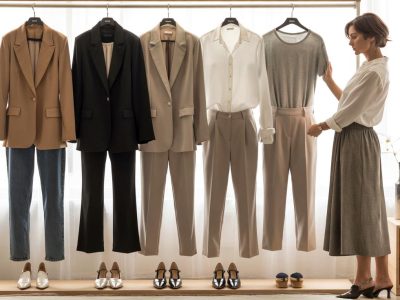 Wie Sie mit 7 Kleidungsstücken dutzende Outfits kreieren können